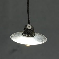 Amazon.co.jp: ドールハウス用ミニチュア アルミシェード ペンダント